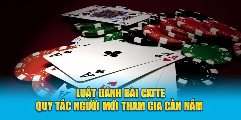 Một số luật chơi bài Catte quan trọng 